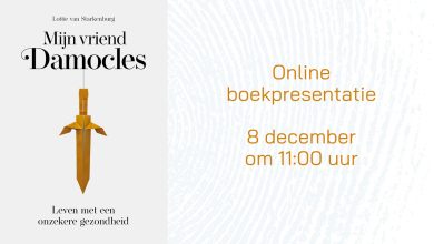 Online boekpresentatie ‘Mijn vriend Damocles’